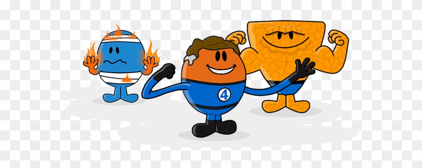 The Men Dressed As The Fantastic Four - Mr Tickle Mr Bump #1723896