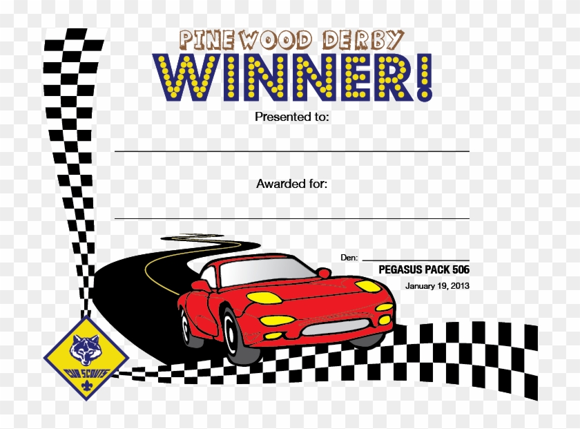 Cub Scout Pinewood Derby Certificates Alana Sabin - 1st Place Pinewood Derby Certificate Templates #1723976