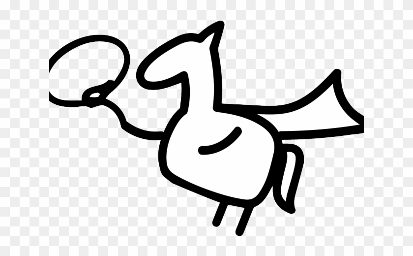 White Clipart Banner - Cartoon #1724132