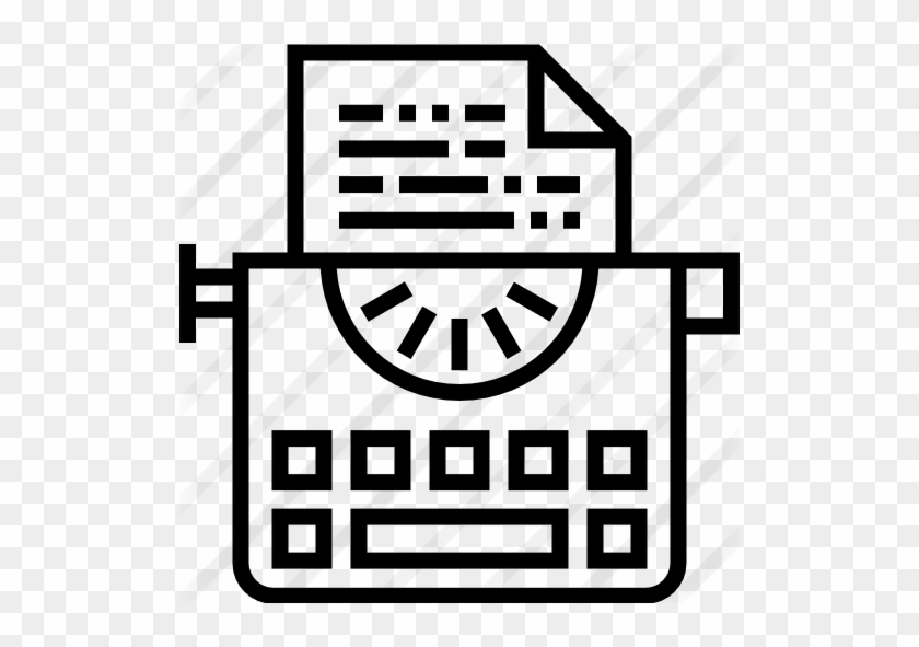 Typewriter Free Icon - Inventory List Icon #1724234