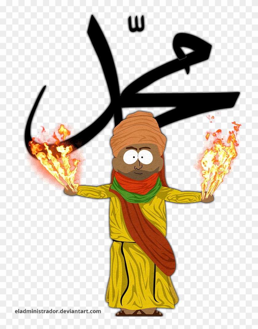 Everybody Draw Mohammed Day-a South Park'd Prophet - South Park Drawing Muhammad #1724307