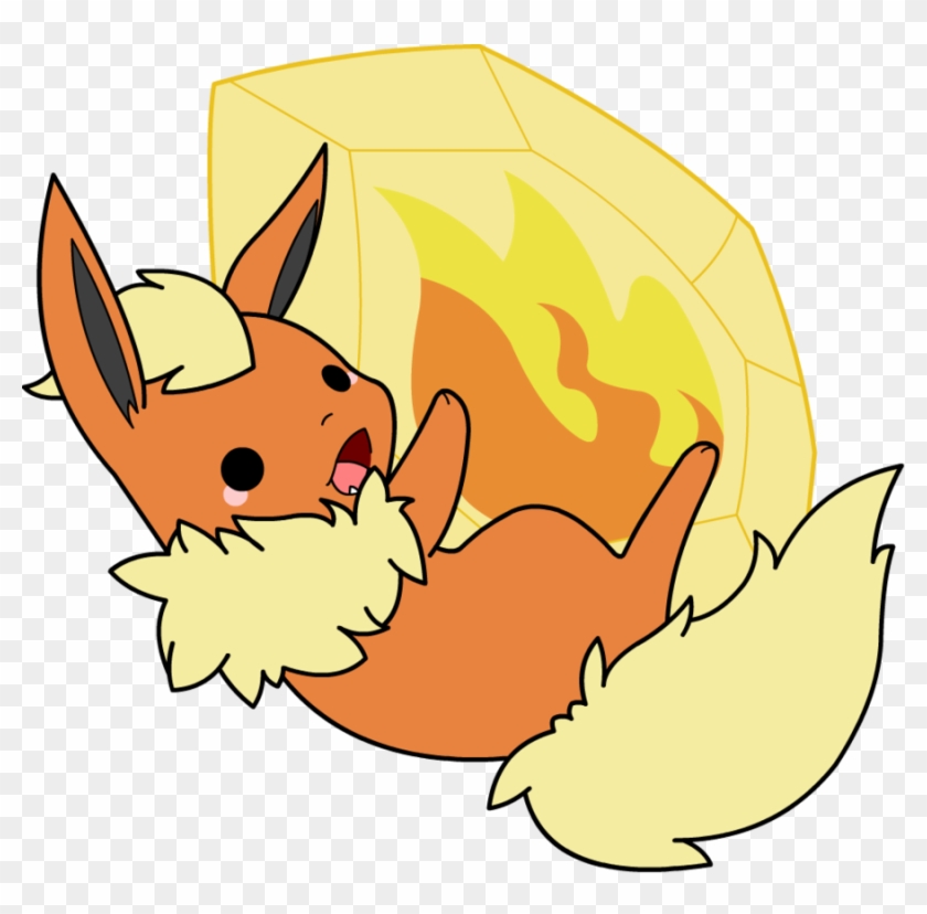 Http - Easy To Draw Baby Flareon With Fire Stone #1724326