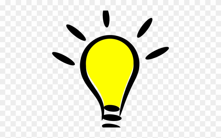 The Importance Of Intellectual Property To The U - Clip Art Lightbulb #1724413
