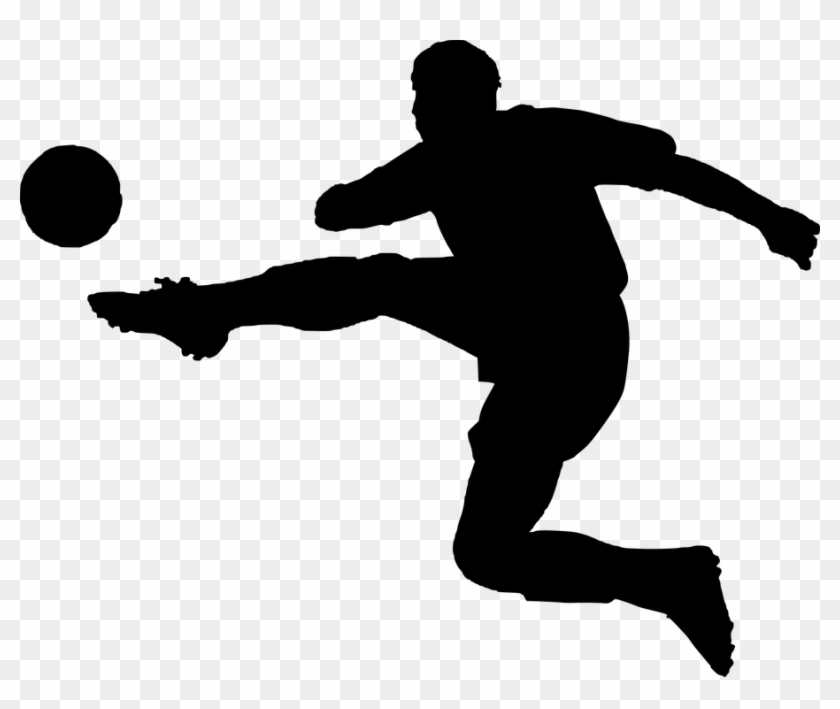 Sport, Shooting, Football, Ball, Playing - Vektor Pemain Sepak Bola #1724420