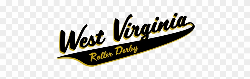West Virginia Roller Derby - Calligraphy #1724560