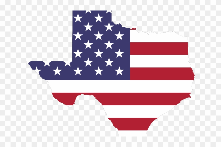Pretty Clipart Texas - Texas Us Flag Png #1724568