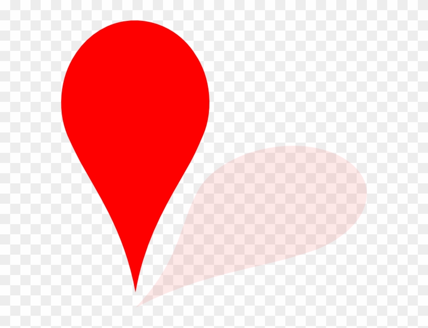 Heart Clipart Map - Small Map Marker Png #1724576