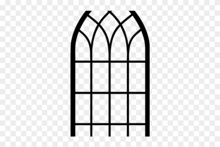Windows Clipart Svg - Arch Window Frame Png #1724581