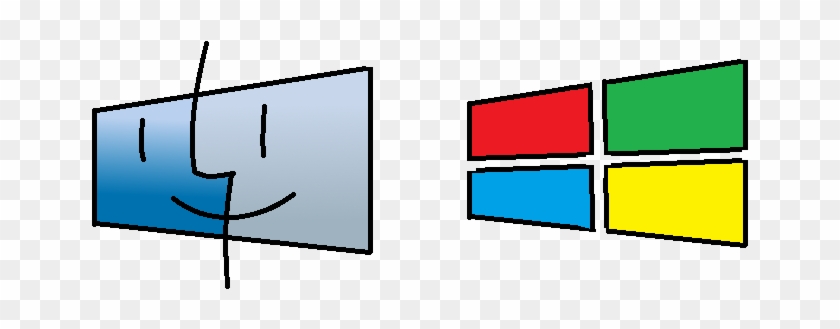 Finder Logo Vs Windows 8 Logo - Finder Logo Vs Windows 8 Logo #1724583
