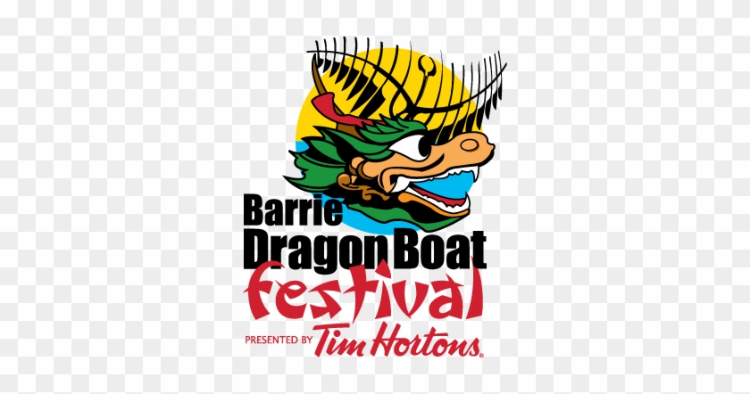 Barrie Dragon Boat Festival Logo - Graphic Design #1724718