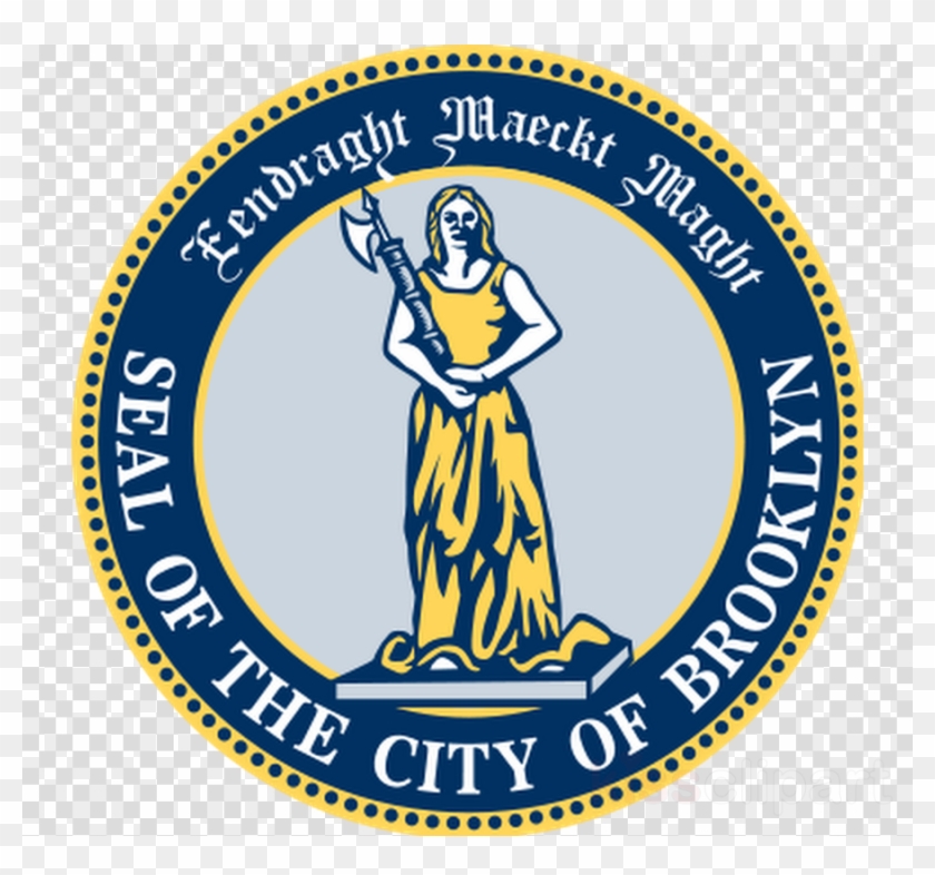 City Of Brooklyn Seal Clipart Manhattan Downtown Brooklyn - New York State Seal #1724760