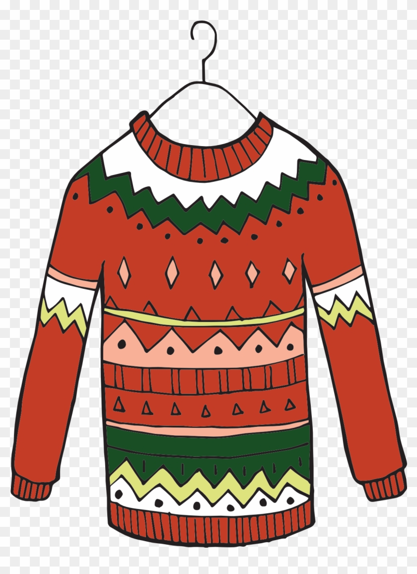 Ugly Sweater Jingle Bell Bash - Christmas Jumper Clip Art #1724916