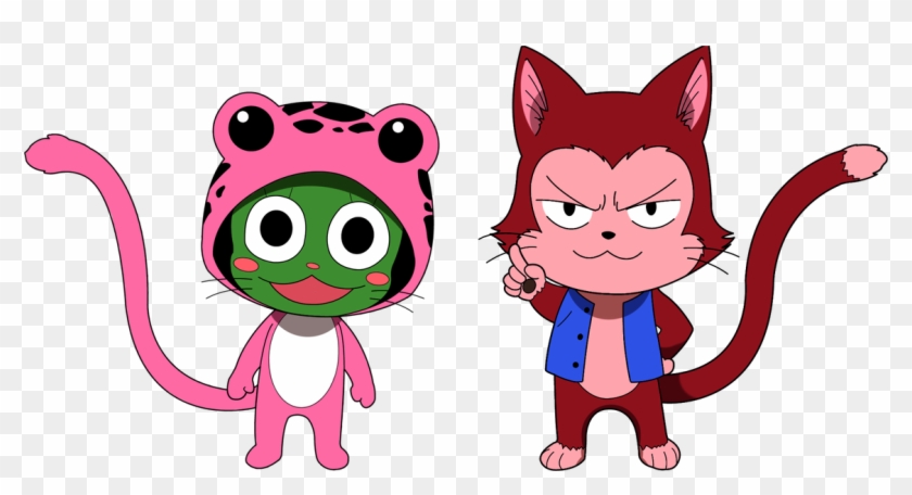 Frosch And Lector By Jeth Villar Fairy Tail Frosch And Lector Free Transparent Png Clipart Images Download