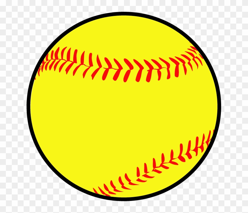 Softball Camp - Clip Art Baseball Ball #1724977