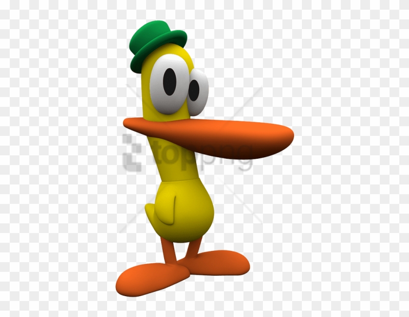 Free Png Download Pato The Duck Funny Face Clipart - Personajes Pocoyo Png #1724987