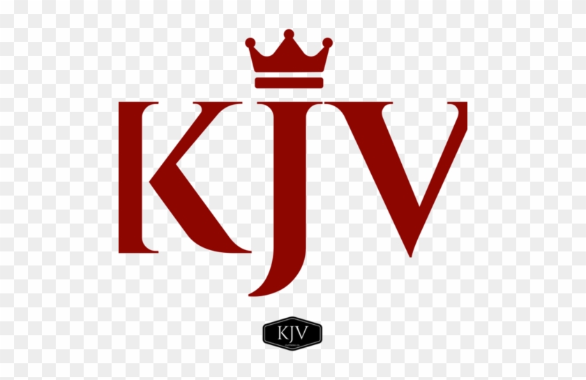 Kjv Bible Apparel Kjv Logo Red W/ Crown - Bible #1725022