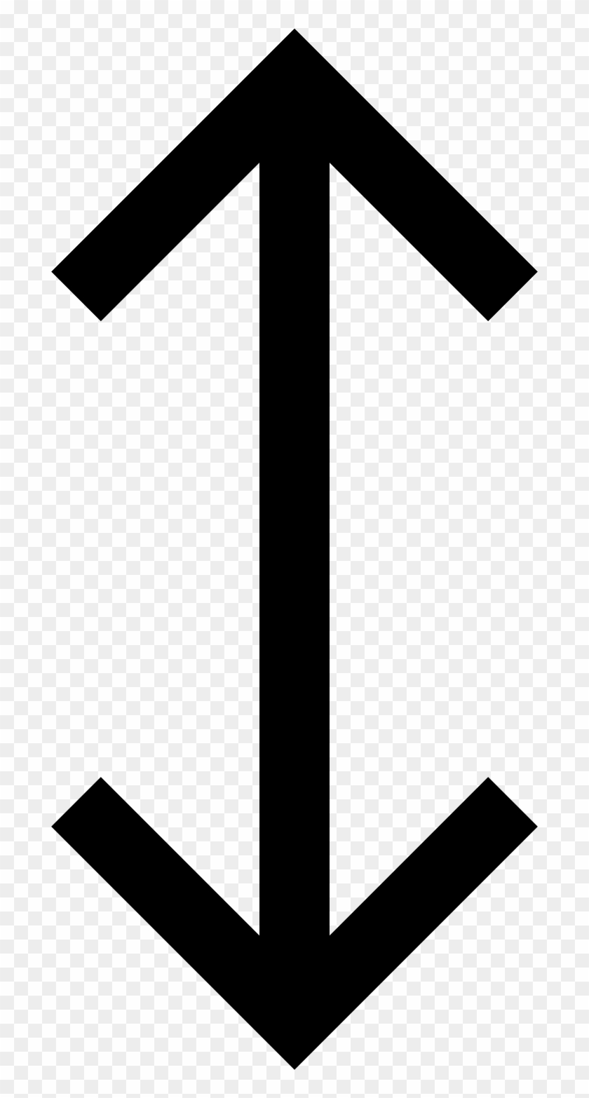 Arrow Computer Icons Symbol Clip Art - Two Head Arrow Png #1725065