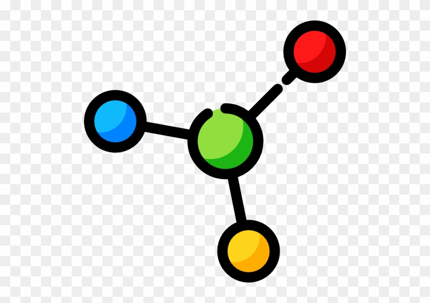 Molecules Clipart Utensil - Molecular Icon #1725160