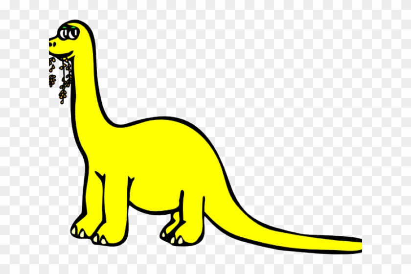 Coloring Cartoon Brontosaurus #1725405