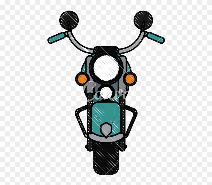 Motorcycle Vector Icon - Motorcycle Vector Icon #1725426