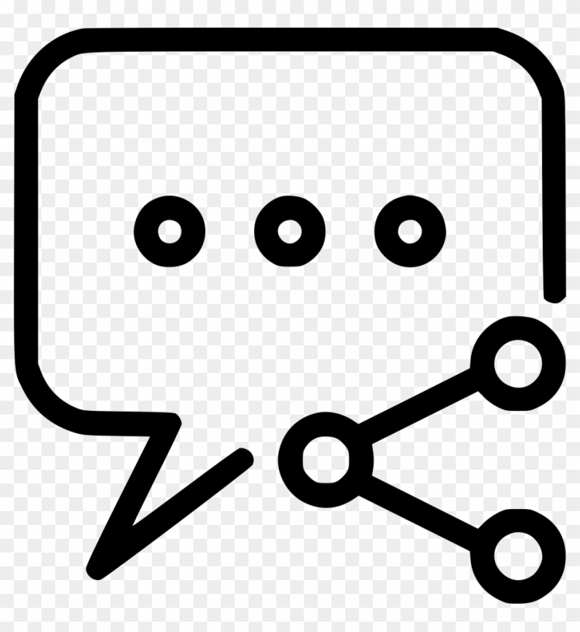 Share Conversation Comments - Transparent Connectivity Icon Png #1725453