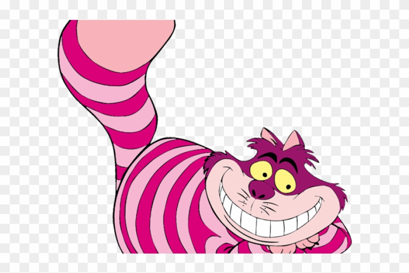 Cheshire Cat Clipart Tail - Mad Hatter Clip Art #1725455