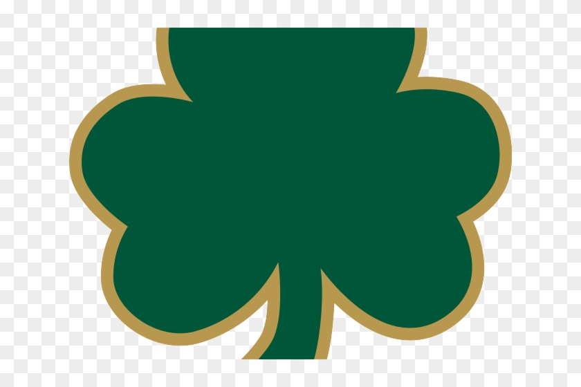 Clover Clipart Notre Dame - Clip Art Shamrock #1725478