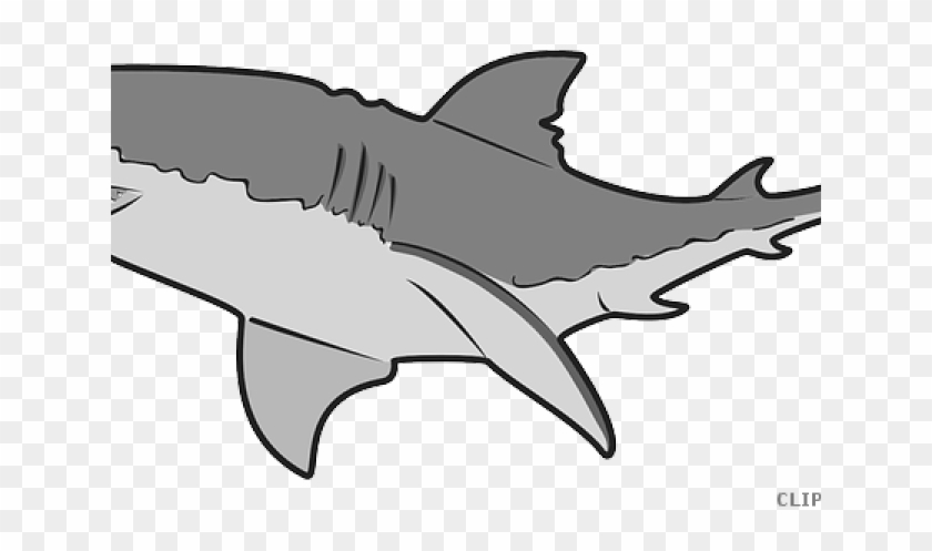 Shark Clipart Submarine - Transparent Background Shark Clipart #1725486