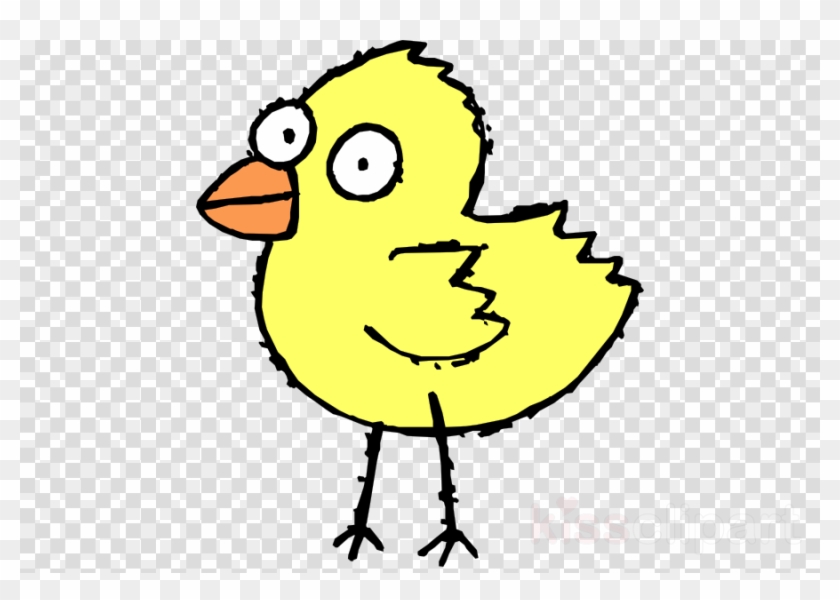 Cartoon Chick Png Clipart Chicken Clip Art - Cloud Shape Clipart Transparent Background #1725496