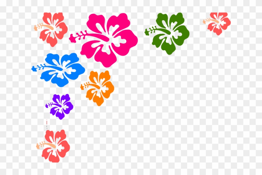Colours Clipart Floral - Colour Flower Line Art #1725525