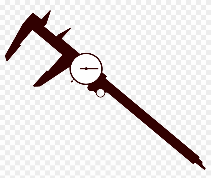 Big Image - Caliper Tool Clip Art #1725540