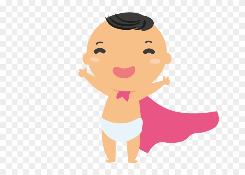 Encourage Brain Development Of Babies And Children - Baby Body Cartoon Png #1725572