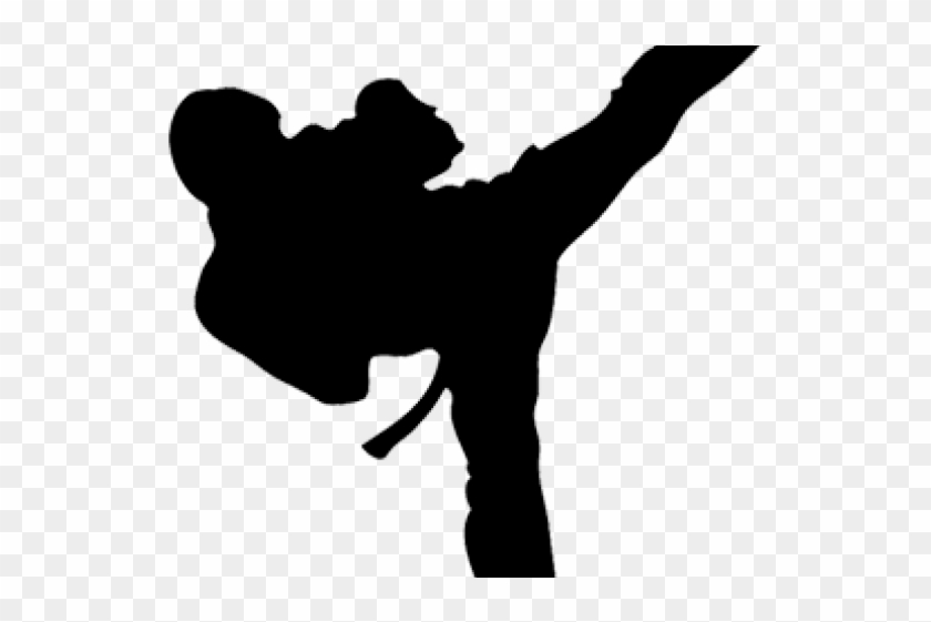 Martial Arts Clipart Karate Kick - Martial Arts Kick #1725655