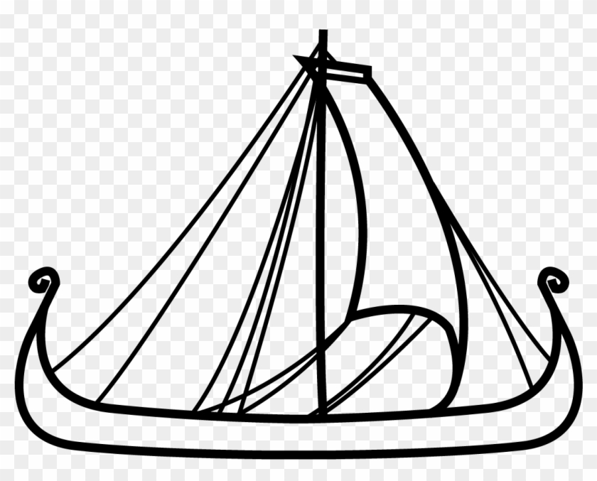 Transparent Drawing Viking Artwork Png Transparent - Sail #1725850