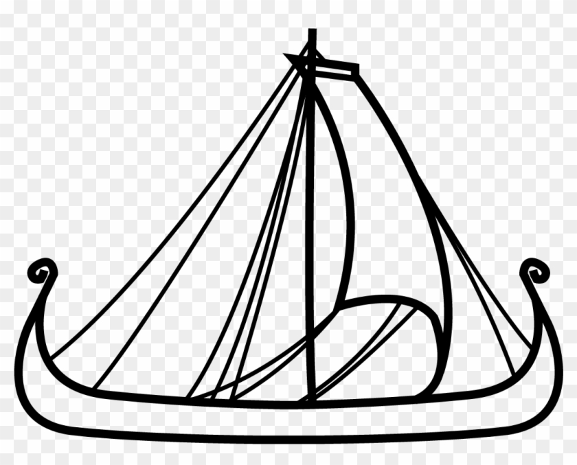 Transparent Drawing Viking Artwork Png Transparent - Sail #1725850