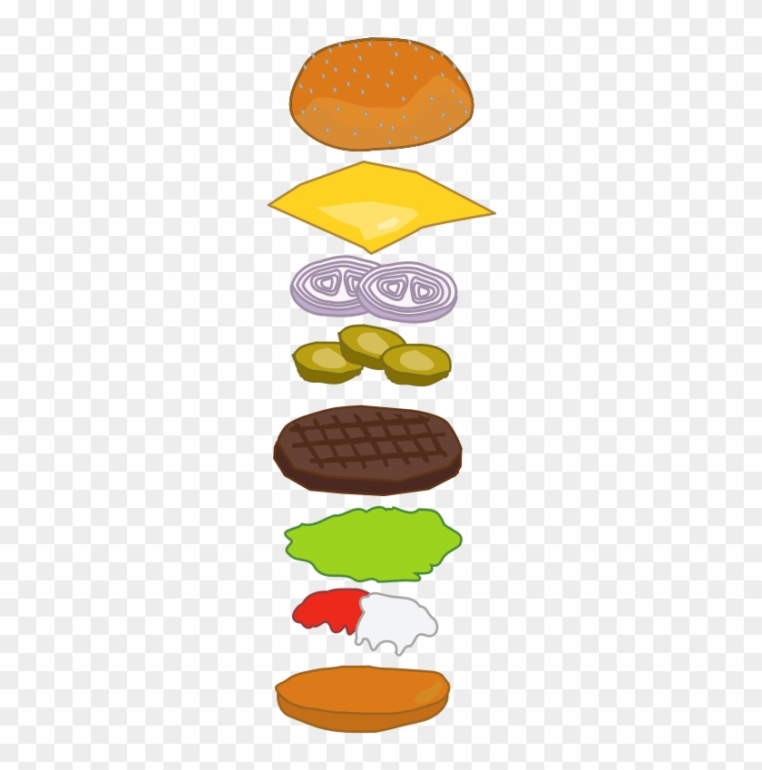 Medium Image - Hamburger Sign Clip Art #1725977