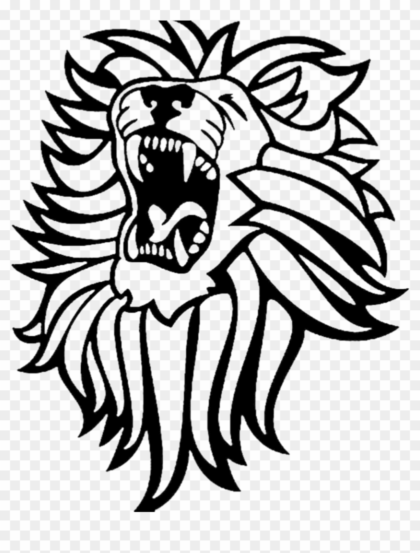 Lioness Roar Png Hd - Lion Roaring Vector Art #1726020
