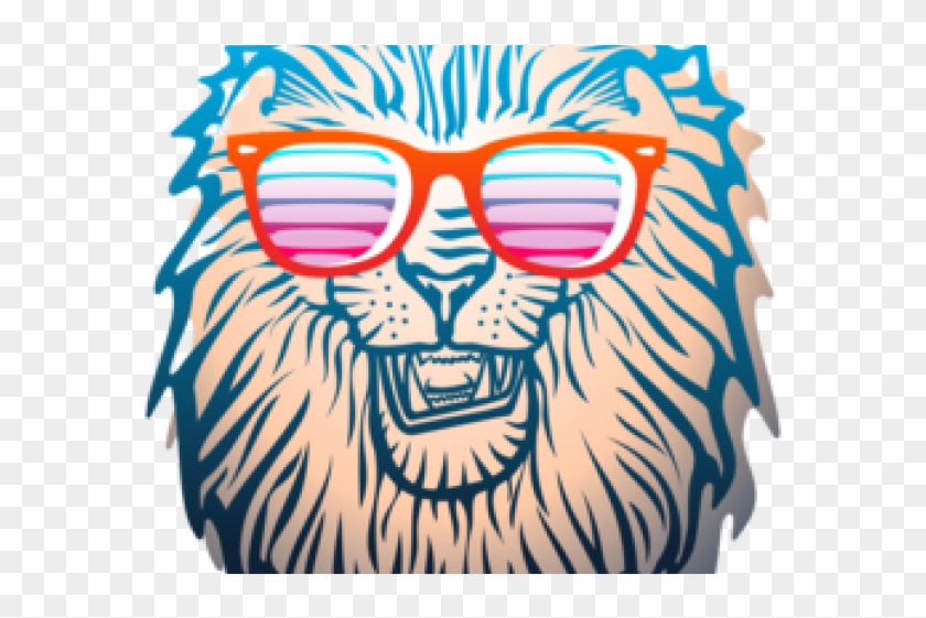 Leo Clipart Lion Roar - Head Lion Svg #1726024