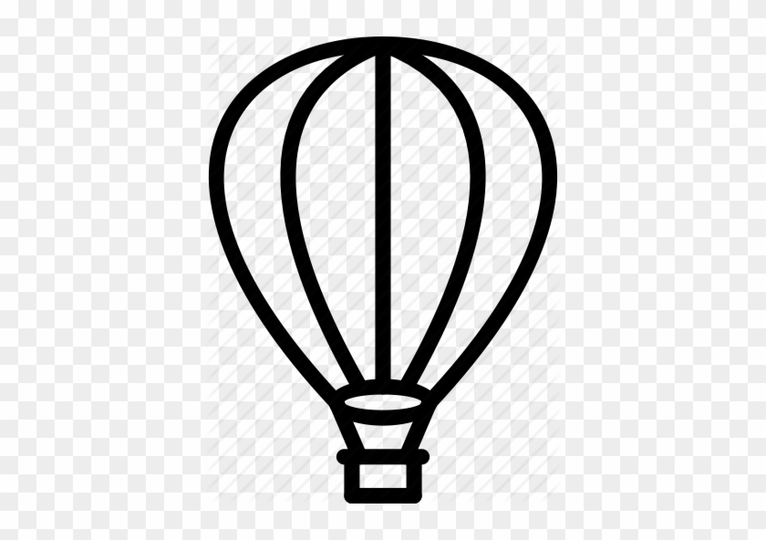 Transport Collection By Creaticca Ltd Air Balloon - Outline Picture Of Hot Air Balloon #1726048