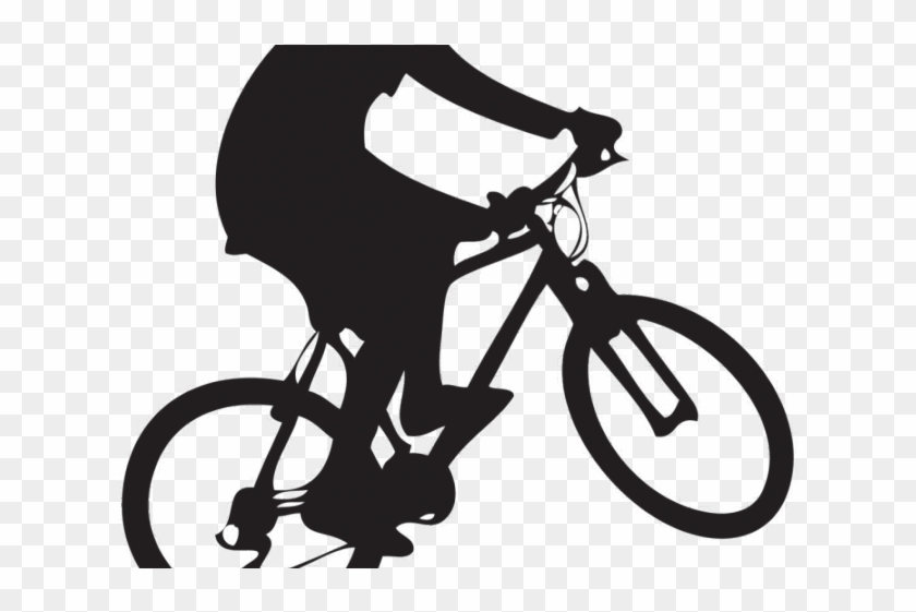 Biker Clipart Mountain Bike - Mountain Biking Png #1726129