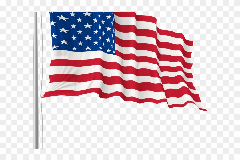 Louis Flag Clipart Waving Flag - Flag Of The United States #1726160