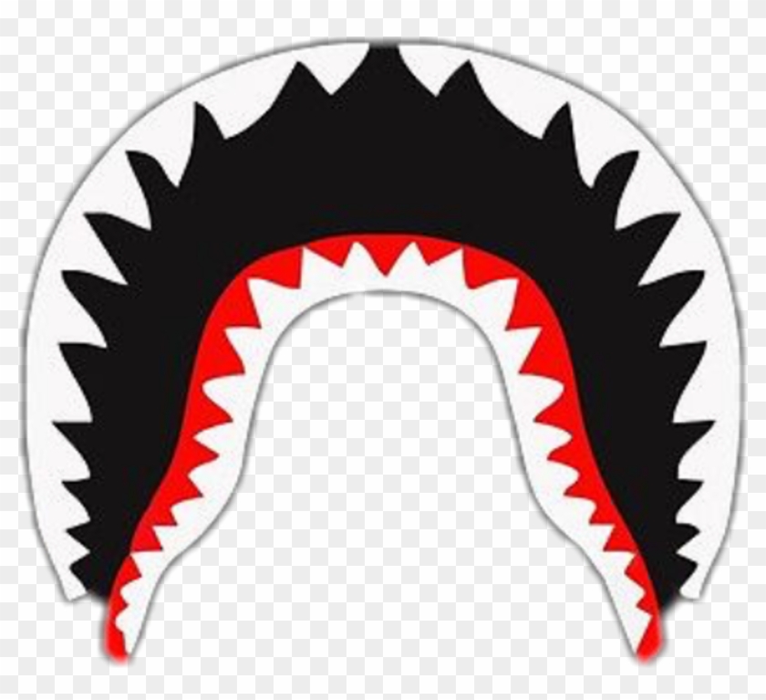 Bape Hypebeast Sharkmouth Bape Shark Logo Png Free Transparent Png Clipart Images Download - bart dab supreme simpson gang trap swag fresh simpsons hypebeast t shirt roblox free transparent png clipart images download