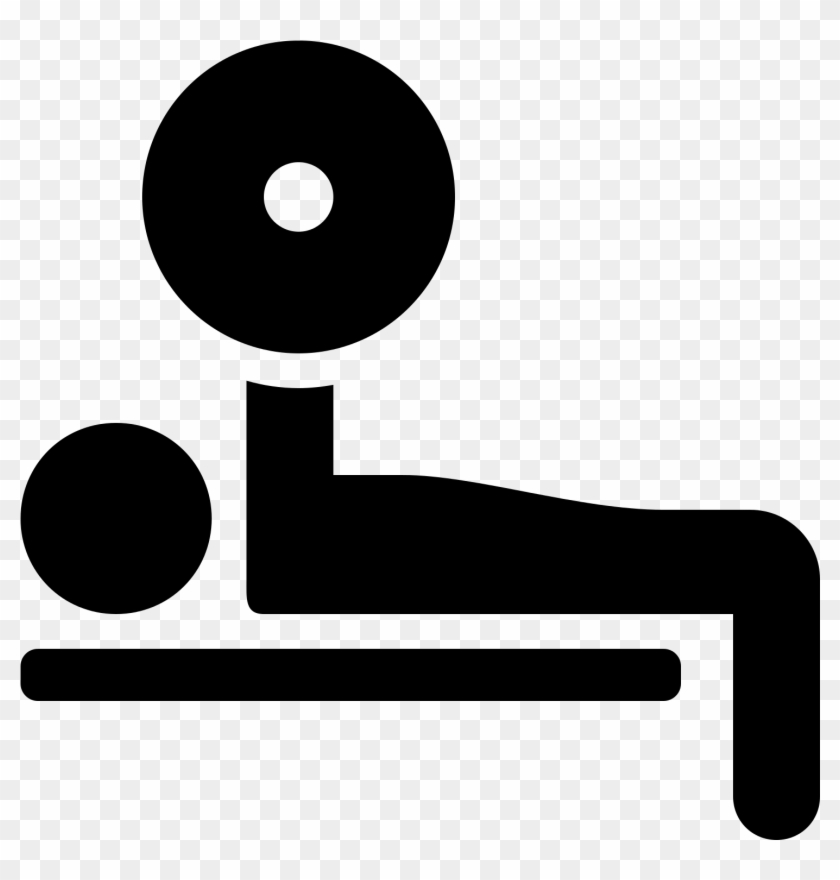 Computer Icons Clip Art Weight Transprent Png Ⓒ - Bench Press Symbol Png #1726351