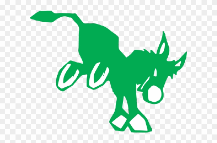 Kicking Donkey Clip Art #1726404