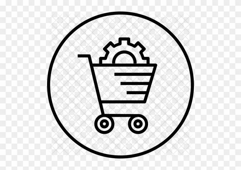Carts Clipart Coloring - Ecommerce Development Icon #1726507