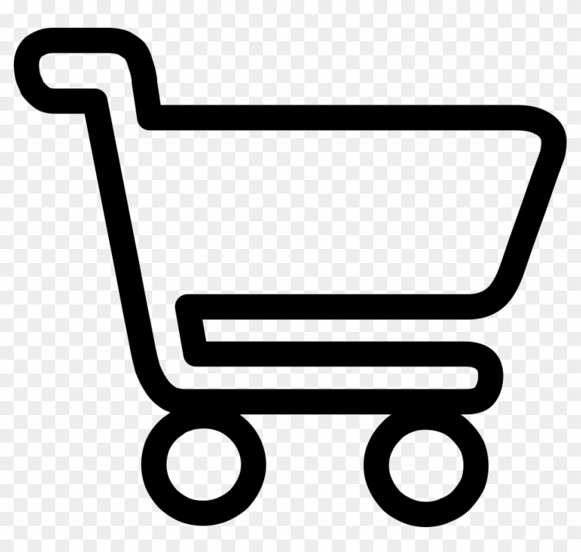 Shopping Cart Comments - White Shopping Cart Png #1726508