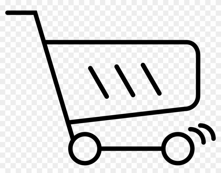 Shopping Cart Comments - Thin Shopping Cart Icon #1726514