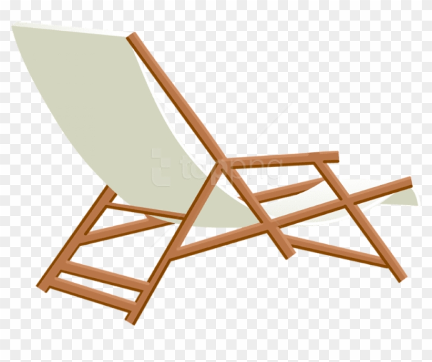 Free Png Download Beach Lounge Chair Png Clipart Png - Transparent Chair For Beach #1726543