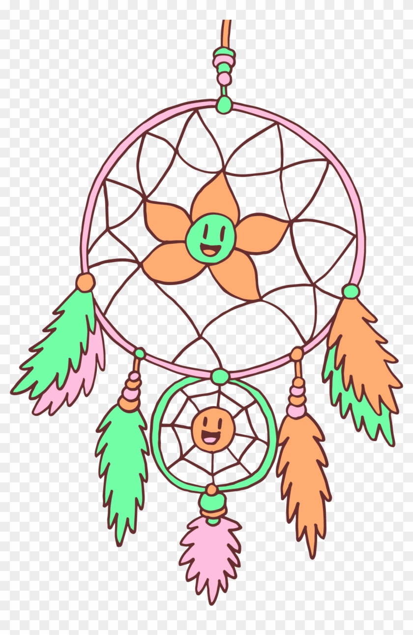 Dreamcatcher Clipart Dreamer - Atrapasueños Dibujos #1726556