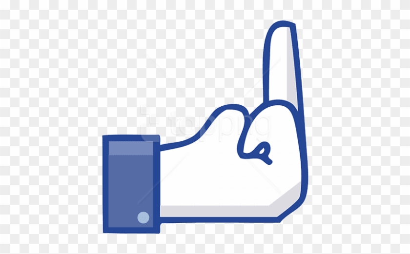 Facebook Fuckyou Png Middle Finger Png - Middle Finger #1726641